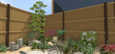 デザイナーブログ カテゴリー 竹垣でおしゃれな庭デザイン
