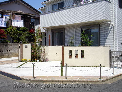 施工例検索 千葉の外構 エクステリア ガーデニングのスペースガーデニング