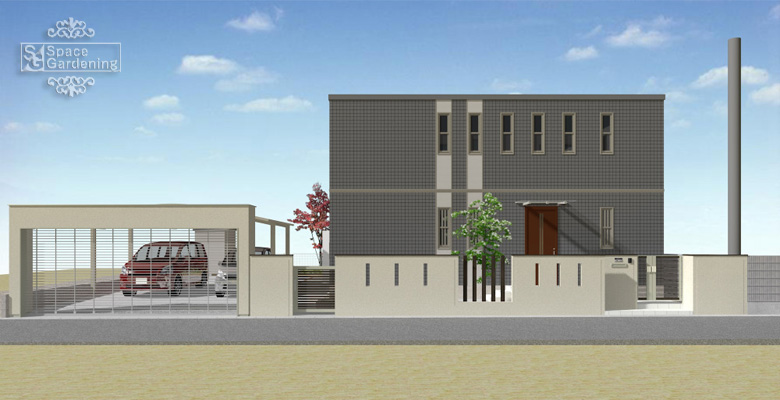 700万円以内でできる外構のデザインをご紹介 千葉 埼玉のスペースガーデニング