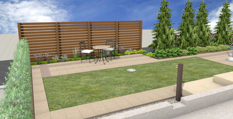 150万円以内でできる庭のデザインをご紹介 千葉 埼玉のスペースガーデニング