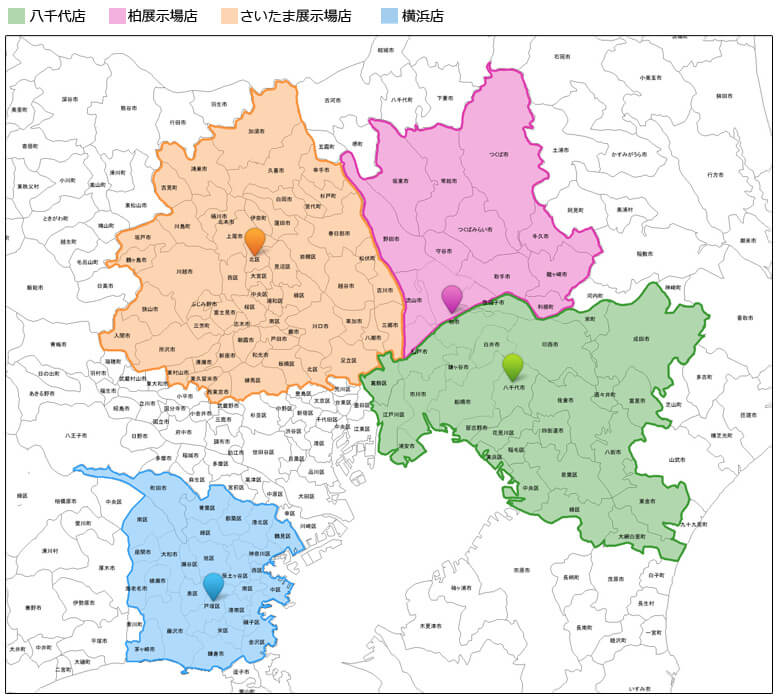 工事エリア 工事エリア