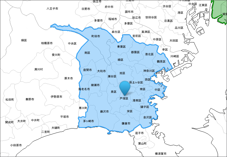 神奈川・横浜支店 | 庭・外構工事専門店 | 工事エリア 神奈川・横浜支店 | 庭・外構工事専門店 | 工事エリア