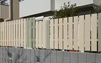 人工木・樹脂フェンスのイメージ