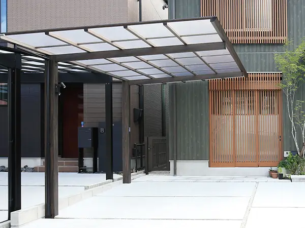 タカショー アートポートの施工イメージ