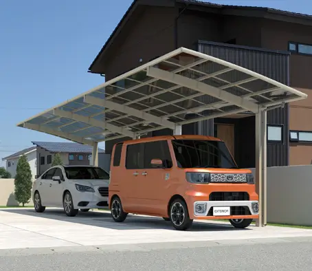 カムフィエースZ　奥行2連結タイプ（車2台） 