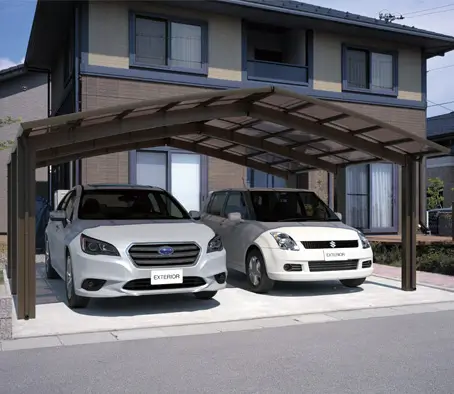 カムフィエースZ　合掌タイプ（車2台）