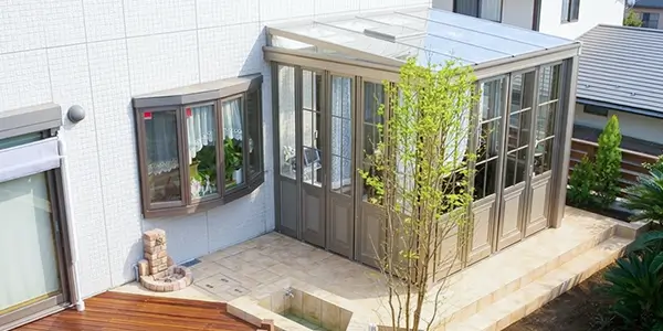 全職人を導入した豪華プレミアムガーデンの施工事例