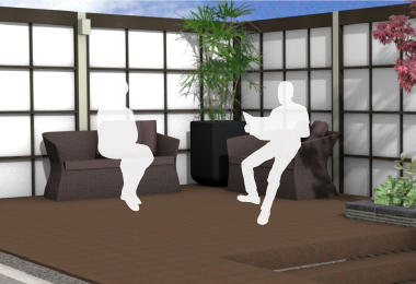解放感+プライベート感