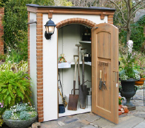 おしゃれ カンナ物置のおすすめポイント_たっぷり収納